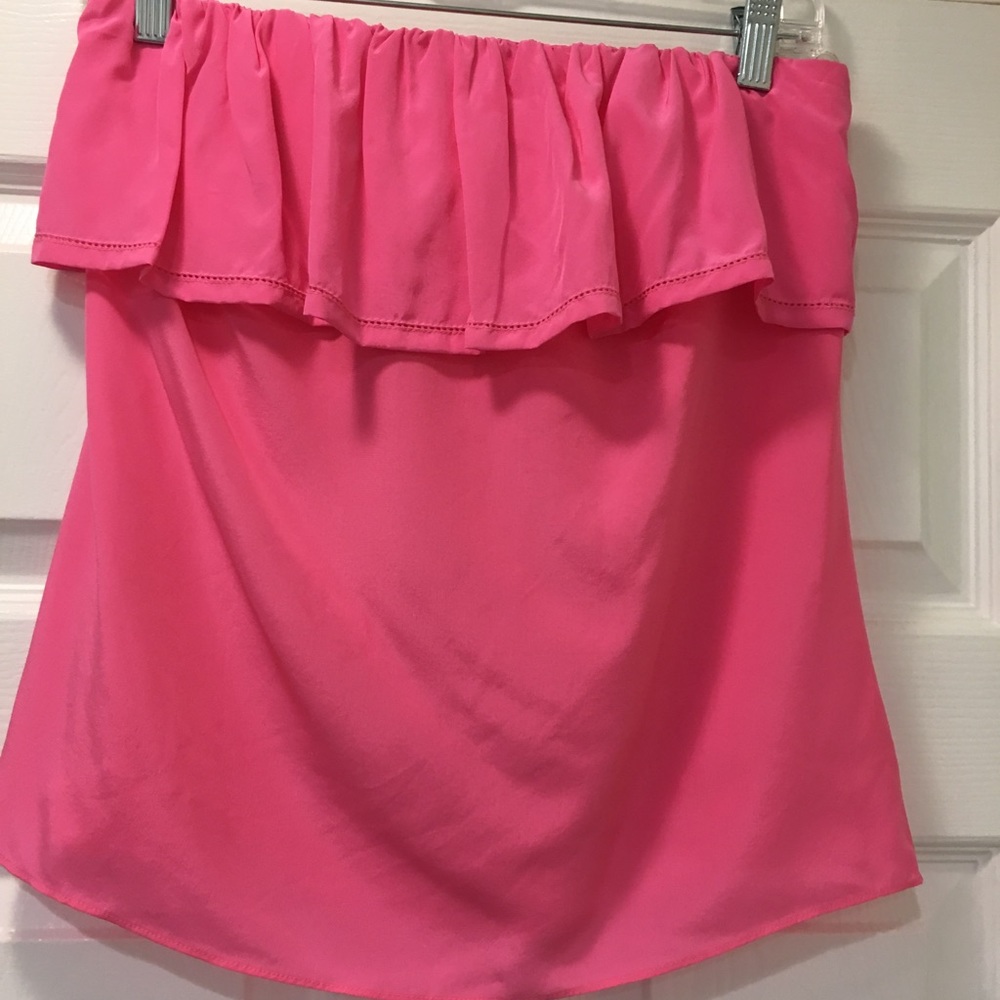 Lilly Pulitzer tube top, silk